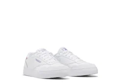 Reebok Womens Court Advance Bold Sneaker - White