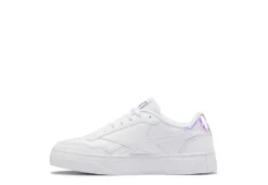 Reebok Womens Court Advance Bold Sneaker - White -Shoe Sales Store US 01 401686 02