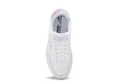 Reebok Womens Court Advance Bold Sneaker - White -Shoe Sales Store US 01 401686 03