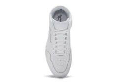 Reebok Womens Court Advance Bold Hi Sneaker - White -Shoe Sales Store US 01 401687 03