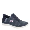Skechers Womens Summits Slip-ins Running Shoe - Navy -Shoe Sales Store US 01 401745 00