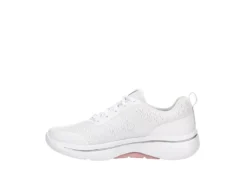Skechers Womens Arch Fit Lace Up Sneaker - White -Shoe Sales Store US 01 401756 03
