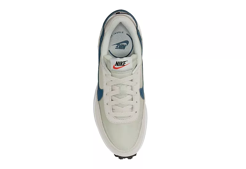 Nike Womens Waffle Debut Sneaker - Navy 6 Nike Womens Waffle Debut Sneaker - Navy - Image 4