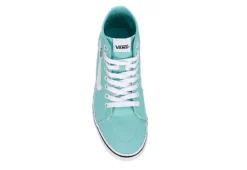 Vans Womens Filmore High Top Tapered Platform Sneaker - Aqua -Shoe Sales Store US 01 401766 05