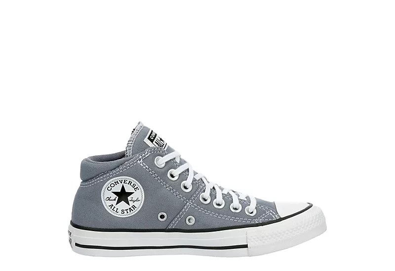 Converse Womens Chuck Taylor All Star Madison High Top Sneaker - Grey 4 Converse Womens Chuck Taylor All Star Madison High Top Sneaker - Grey - Image 2
