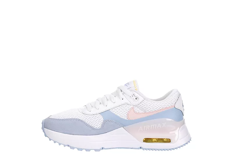 Nike Womens Air Max Systm Sneaker - White 6 Nike Womens Air Max Systm Sneaker - White - Image 4
