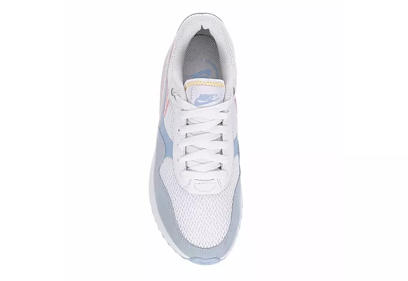 Nike Womens Air Max Systm Sneaker - White 8 Nike Womens Air Max Systm Sneaker - White - Image 6
