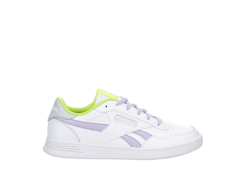 Reebok Womens Court Advance Sneaker - White 4 Reebok Womens Court Advance Sneaker - White - Image 2