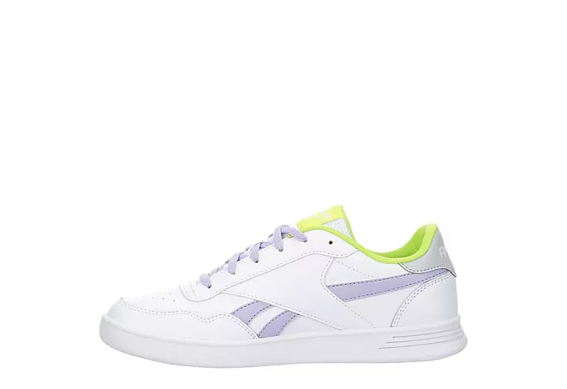 Reebok Womens Court Advance Sneaker - White 6 Reebok Womens Court Advance Sneaker - White - Image 4