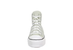 Converse Womens Chuck Taylor All Star High Top Platform Sneaker - Pale Green 11 Converse Womens Chuck Taylor All Star High Top Platform Sneaker - Pale Green -Shoe Sales Store US 01 401834 02