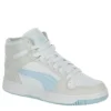Puma Womens Rebound Lay Up Sneaker - White