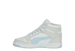 Puma Womens Rebound Lay Up Sneaker - White -Shoe Sales Store US 01 401839 03
