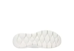 Skechers Womens Go Walk Flex Bungee Slip-ins Running Shoe - Off White -Shoe Sales Store US 01 401931 06