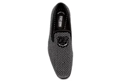 Stacy Adams Mens Swagger Studded Slip On Oxford - Black -Shoe Sales Store US 01 420069 05