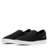 Nike Womens Court Legacy Slip On Sneaker - Black -Shoe Sales Store US 01 430391 00