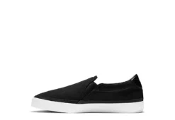 Nike Womens Court Legacy Slip On Sneaker - Black -Shoe Sales Store US 01 430391 02