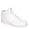 Nike Womens Court Vision Mid Sneaker - White 1 Nike Womens Court Vision Mid Sneaker - White -Shoe Sales Store US 01 431007 00