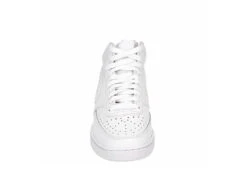 Nike Womens Court Vision Mid Sneaker - White 11 Nike Womens Court Vision Mid Sneaker - White -Shoe Sales Store US 01 431007 02