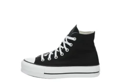 Converse Womens Chuck Taylor All Star High Top Platform Sneaker - Black -Shoe Sales Store US 01 431054 03