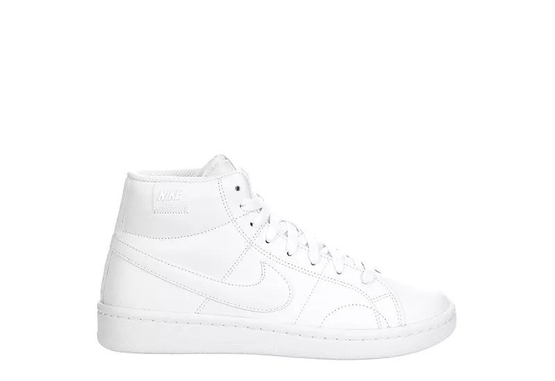 Nike Womens Court Royale 2 Mid Sneaker - White 4 Nike Womens Court Royale 2 Mid Sneaker - White - Image 2