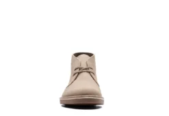 Clarks Mens Bushacre 2 Chukka Boot - Taupe -Shoe Sales Store US 01 500394 02