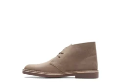 Clarks Mens Bushacre 2 Chukka Boot - Taupe -Shoe Sales Store US 01 500394 03