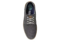 Nunn Bush Mens Barklay Canvas Oxford - Dark Grey 14 Nunn Bush Mens Barklay Canvas Oxford - Dark Grey -Shoe Sales Store US 01 500464 05