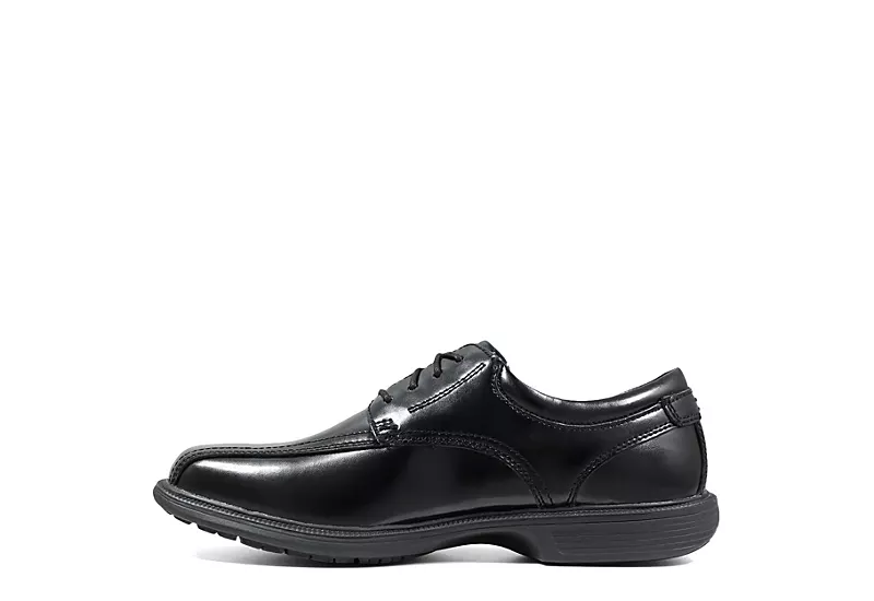 Nunn Bush Mens Bartole Street Bike Toe Oxford - Black 6 Nunn Bush Mens Bartole Street Bike Toe Oxford - Black - Image 4