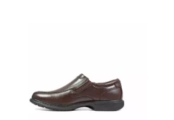 Nunn Bush Mens Bleeker Street Bike Toe Slip On Oxford - Brown -Shoe Sales Store US 01 500488 03