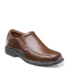 Nunn Bush Mens Bleeker Street Bike Toe Slip On Oxford - Cognac -Shoe Sales Store US 01 500489 00