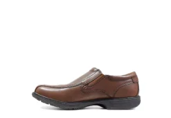 Nunn Bush Mens Bleeker Street Bike Toe Slip On Oxford - Cognac -Shoe Sales Store US 01 500489 03