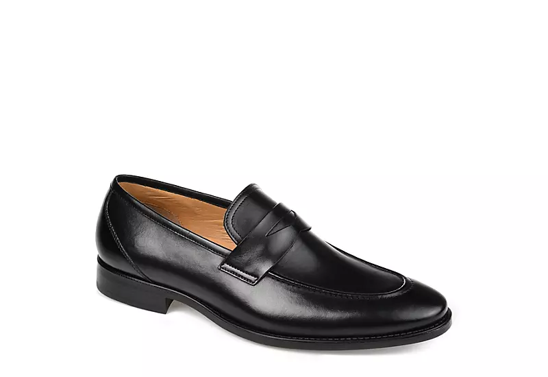 Thomas & Vine Mens Bishop Penny Loafer Oxford - Black 3 Thomas & Vine Mens Bishop Penny Loafer Oxford - Black