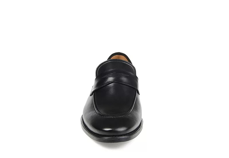 Thomas & Vine Mens Bishop Penny Loafer Oxford - Black 5 Thomas & Vine Mens Bishop Penny Loafer Oxford - Black - Image 3
