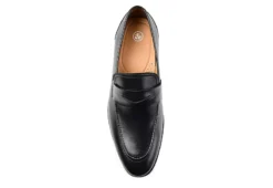 Thomas & Vine Mens Bishop Penny Loafer Oxford - Black 14 Thomas & Vine Mens Bishop Penny Loafer Oxford - Black -Shoe Sales Store US 01 500742 05