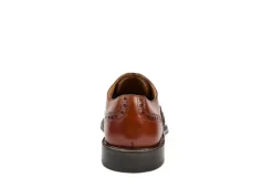 Thomas & Vine Mens Franklin Wingtip Oxford - Cognac -Shoe Sales Store US 01 500761 04