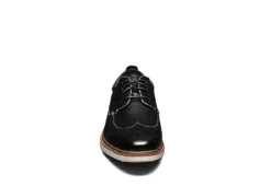 Stacy Adams Mens Synergy Wingtip Oxford - Black -Shoe Sales Store US 01 500771 02