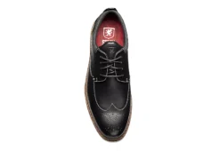 Stacy Adams Mens Synergy Wingtip Oxford - Black -Shoe Sales Store US 01 500771 05