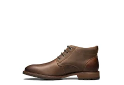 Florsheim Mens Lodge Plain Toe Chukka Boot - Brown -Shoe Sales Store US 01 500785 03