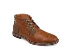 Vance Co Mens Franco Lace-up Boot - Brown