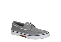 Sperry Mens Halyard 2-eye Slip On Sneaker - Grey