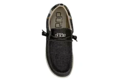 Heydude Mens Wally Slip On Sneaker - Dark Grey -Shoe Sales Store US 01 501095 05