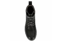 Franco Fortini Mens Montana Lace-up Boot - Black -Shoe Sales Store US 01 501324 05