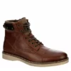 Franco Fortini Mens Wyatt Lace-up Boot - Brown 1 Franco Fortini Mens Wyatt Lace-up Boot - Brown -Shoe Sales Store US 01 501325 00