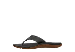 Reef Mens Santa Ana Flip Flop Sandal - Grey -Shoe Sales Store US 01 501336 03