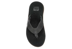 Reef Mens Santa Ana Flip Flop Sandal - Grey -Shoe Sales Store US 01 501336 05