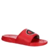 Champion Mens Mega Slide Big C Slide Sandal - Red -Shoe Sales Store US 01 501350 00