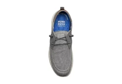 Nunn Bush Mens Brewski Slip On Sneaker - Grey -Shoe Sales Store US 01 501369 05