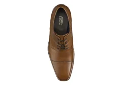 Johnston & Murphy Mens Archer Cap Toe Oxford - Cognac -Shoe Sales Store US 01 501386 04