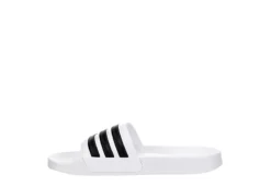 Adidas Mens Adilette Shower Slide Sandal - White -Shoe Sales Store US 01 501458 03