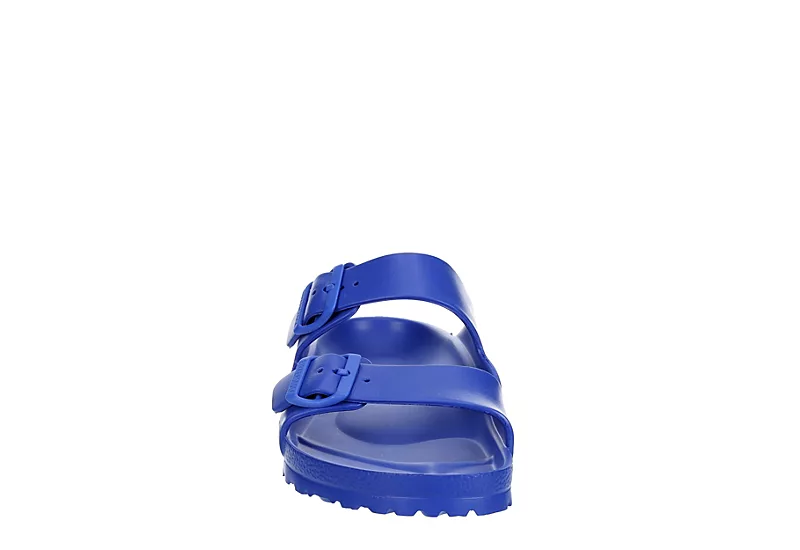 Birkenstock Mens Arizona Essentials Slide Sandal - Blue 5 Birkenstock Mens Arizona Essentials Slide Sandal - Blue - Image 3